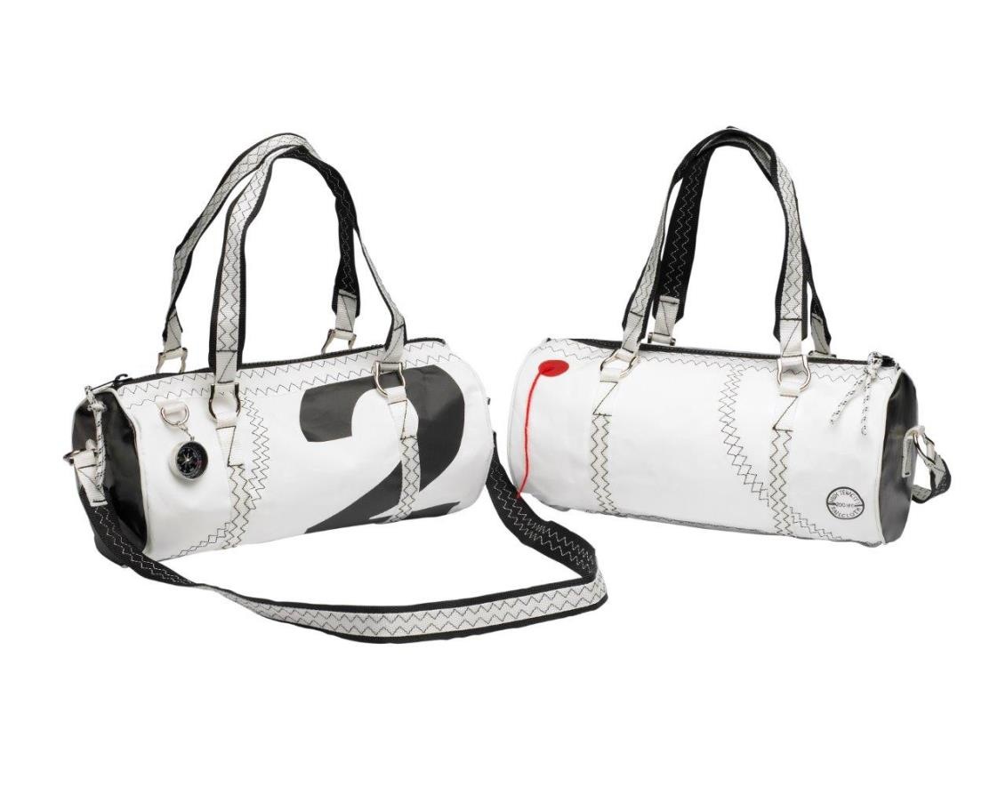 Zeildoek damestas rond Sea Lady zwart