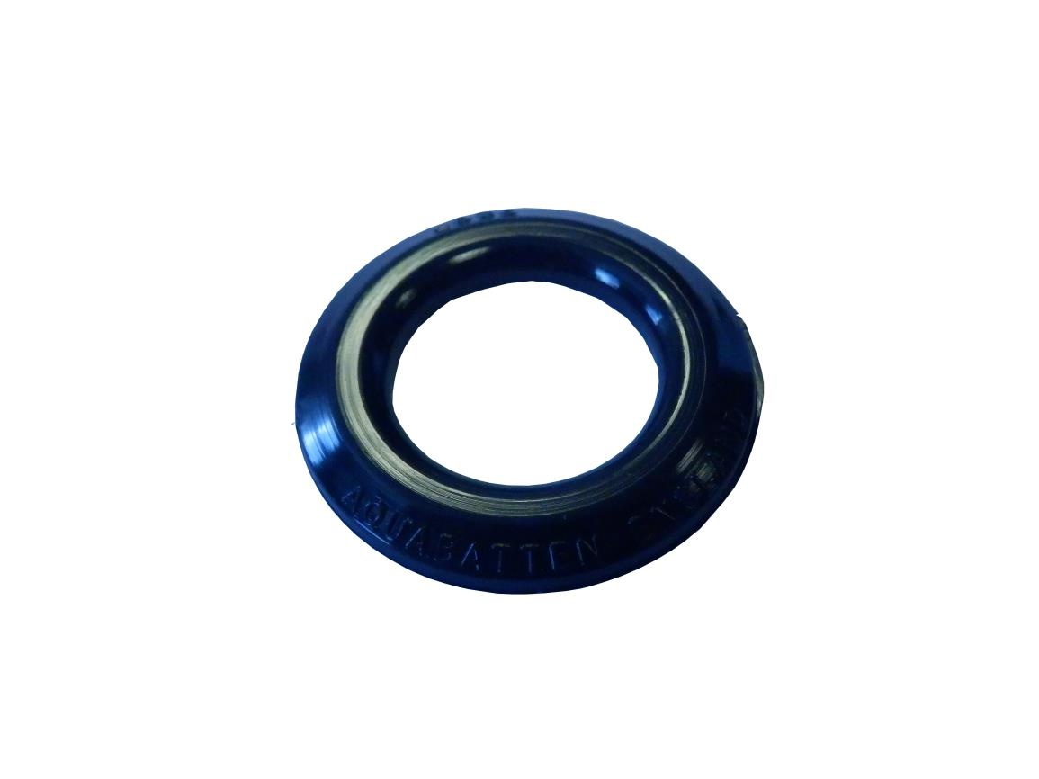 Losse ring voor zeilkous RVS 12 mm zwart