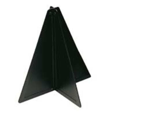 Seinkegel 47 x 33 cm zwart