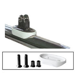 Dekbeslag adapter voor buis 25 mm