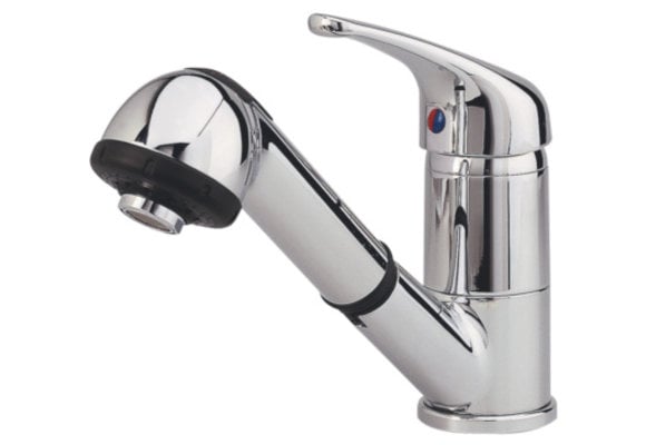 Mengkraan met handdouche chroom