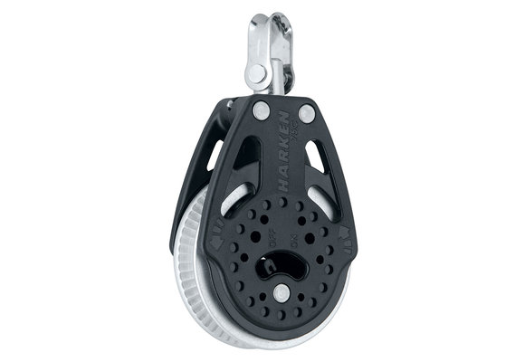 75C 1-schijfsblok met ratel 2x grip