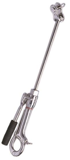 Babystagspanner RVS met hendel 5/6/7 mm