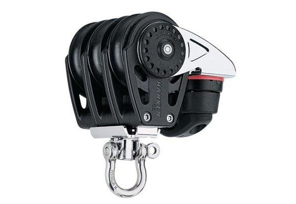 40C 3-schijfsblok met klem en wartel