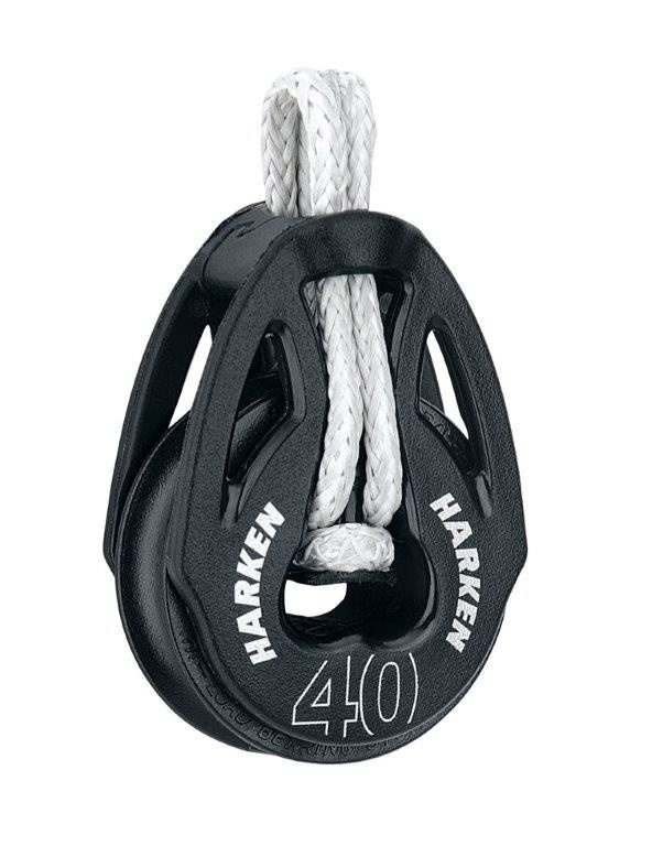 Harken 40C T2 loop 1-schijfsblok