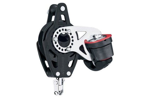 57C 1-schijfsblok met hondsvot, ratel en klem