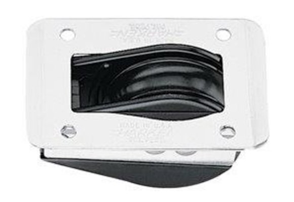 Dinghy 44mm doorvoer blok met RVS kap