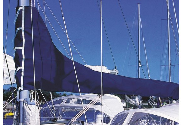 Zeilhuik blauw dralon 4,15 mtr