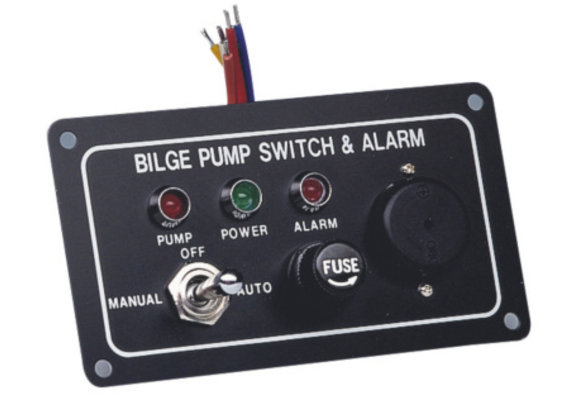 Bilgepomp alarm/schakelaar 12V