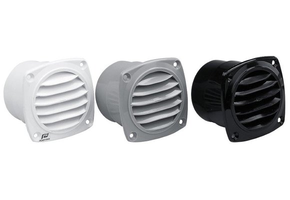 Ventilatierooster met flens Ø70 mm 82 x 82