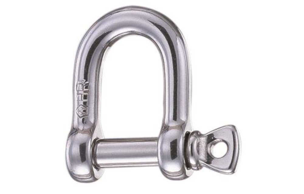 D-sluiting HR RVS 14 mm