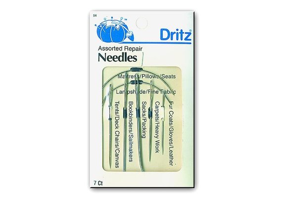 Set zeilmakersnaalden, 2 gebogen 5 recht