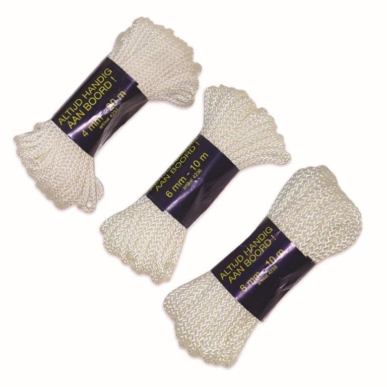 Vlaggenlijn wit per bosje