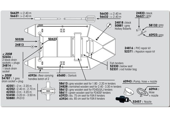 Pompadapter opbl,boot Halkey Robert