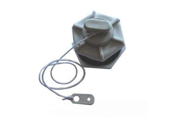 Lensplug grijs, nieuw model