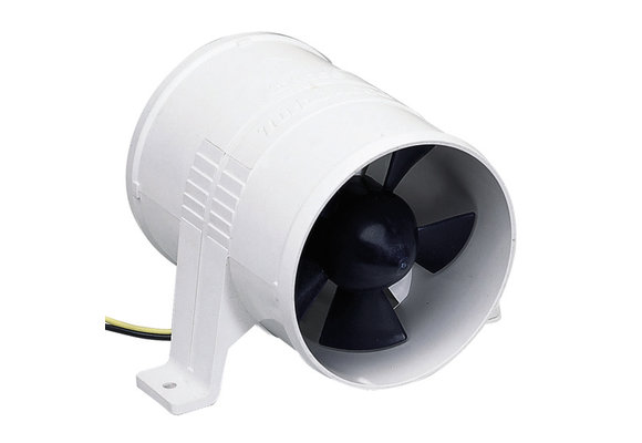 Buisventilator 12V 2,6A 6 m³/min