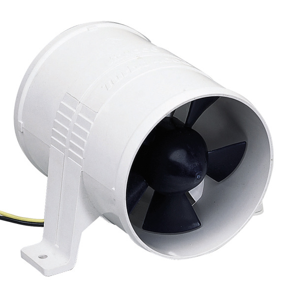 Buisventilator 12V 2,6A 6 m³/min