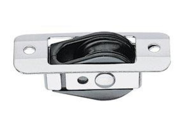 Bullet 29mm doorvoer blok met RVS kap