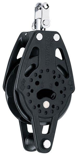 57C 1-schijfsblok met hondsvot, ratel en klem