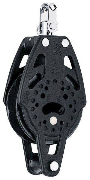 57C 1-schijfsblok met hondsvot, ratel en klem