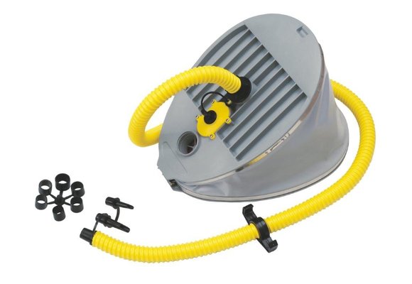 Voetpomp 6,5 ltr met dubbele kamer