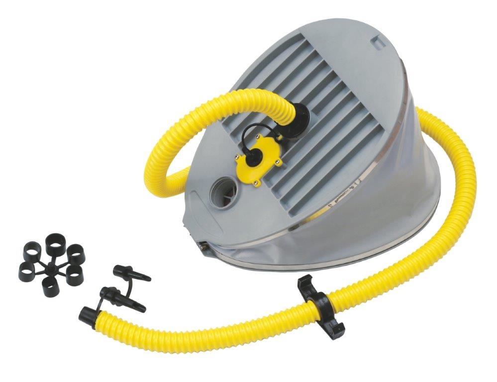 Voetpomp 6,5 ltr met dubbele kamer