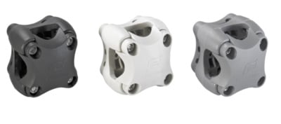 Plasticlip zwart 3-delig