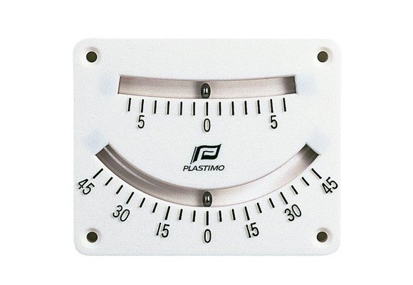 Hellingmeter met dubbele uitlezing