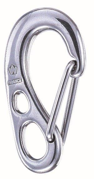 Wichard Karabijnhaak (veiligheidshaak) met vast oog HR RVS