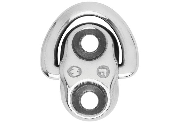 Scharnierend dekoog universeel RVS 6 mm