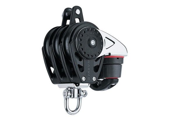 57C 3-schijfsblok met hondsvot en klem