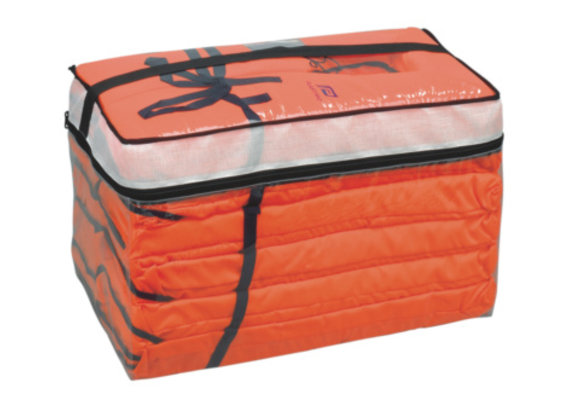 Reddingsvest Storm 100N L - XL >70 kg Oranje pakket van 6 stuks