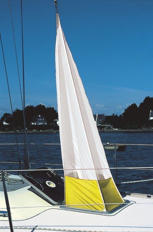 Ventilatiezeil piramide model