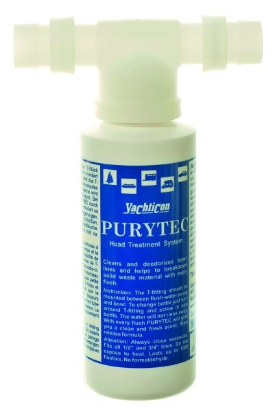 Purytec toilet gelspoeling Set met T-stuk 100 ml