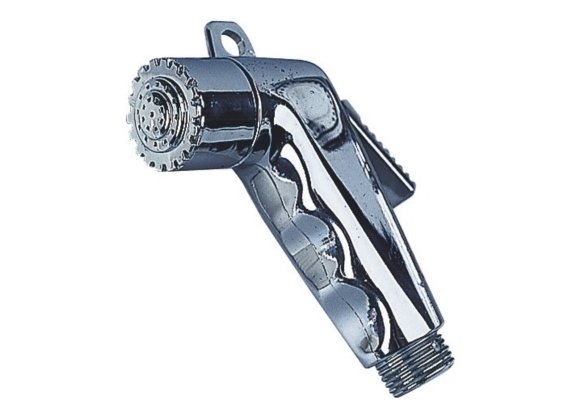 Handdouche kort ABS chroom