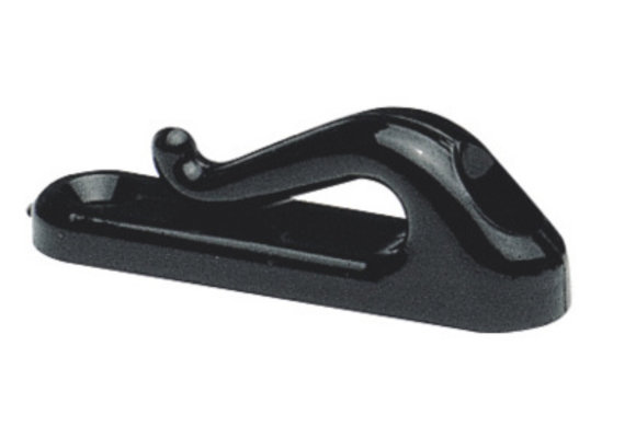 Spinnaker haakje zwart