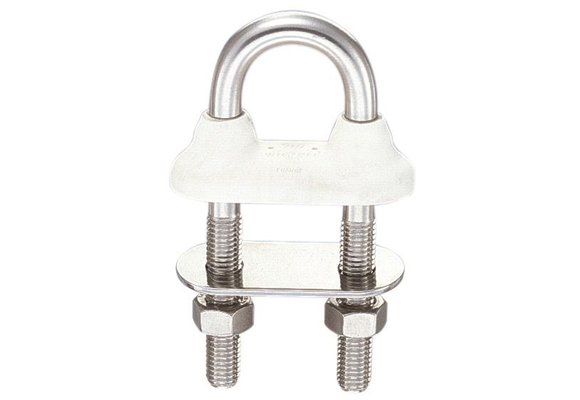 Putting/U-bout waterdicht RVS 5 x 60 mm wit