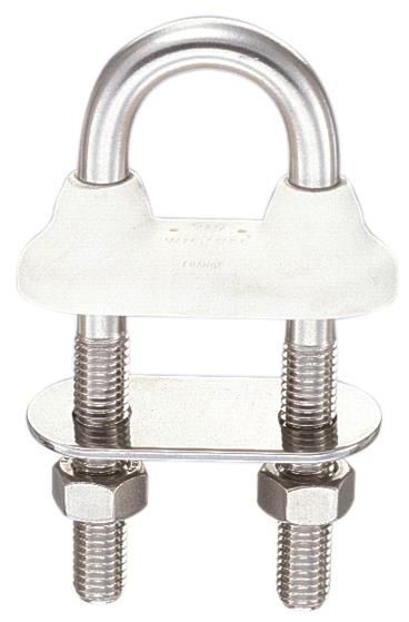 Putting/U-bout waterdicht RVS 5 x 60 mm wit
