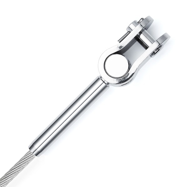 Toggleterminal RVS 8 mm