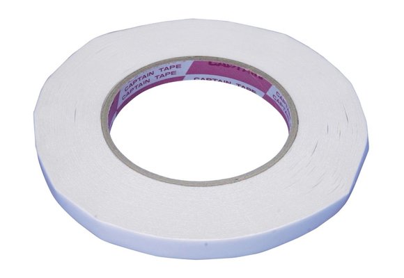 Dubbelzijdig vliestape 12 mm x 50 mtr