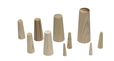 Houten pluggen set van 9 (5 lengtes)