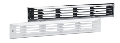 Ventilatierooster ABS 441 x 69 mm wit