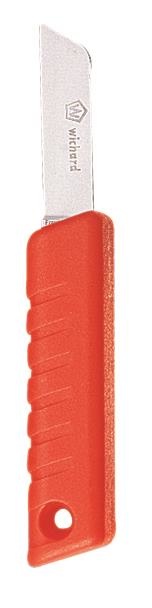 Mes drijvend met vast lemmet incl, etui 19 cm