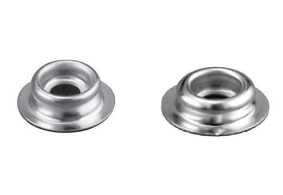 Drukknop Stud C RVS (p,/100st,)