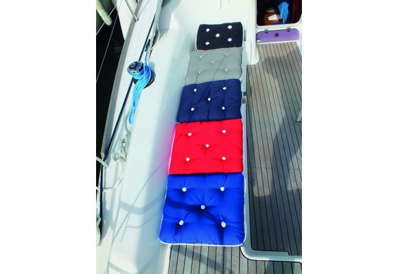 Kapok kussen dubbel marine blauw