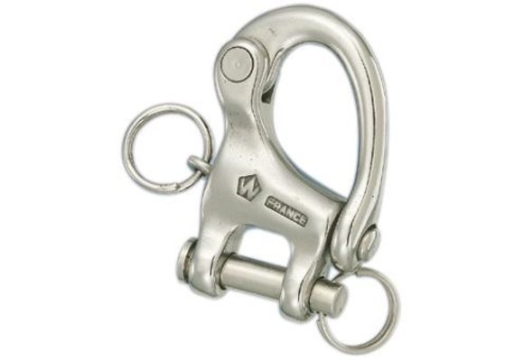 Snapsluiting HR RVS met borstbout 52 mm