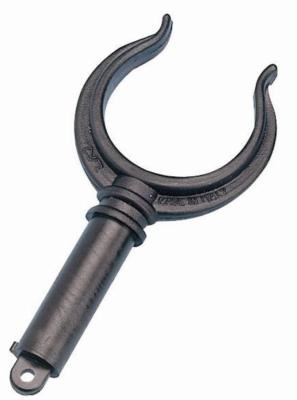 Roeidol zwart kunststof 51 mm