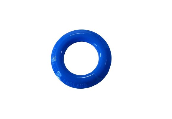Losse ring voor zeilkous RVS 12 mm blauw