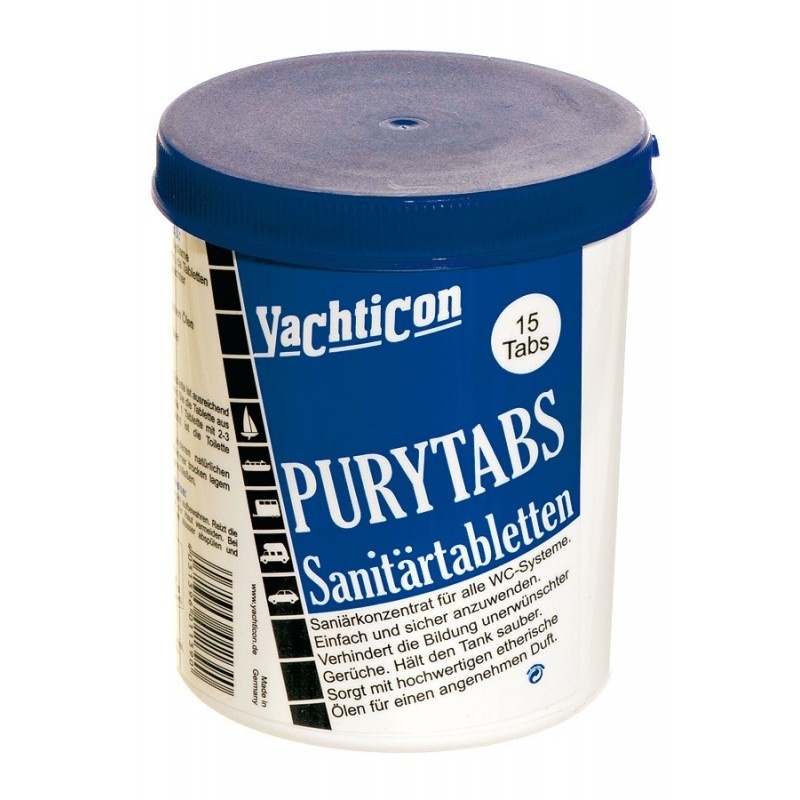 Pury Tabs sanitair tabletten 15 x 25 gr