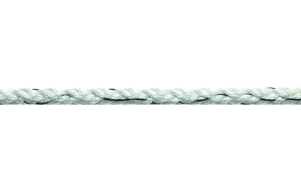 Multiplait polyester 14 mm wit
